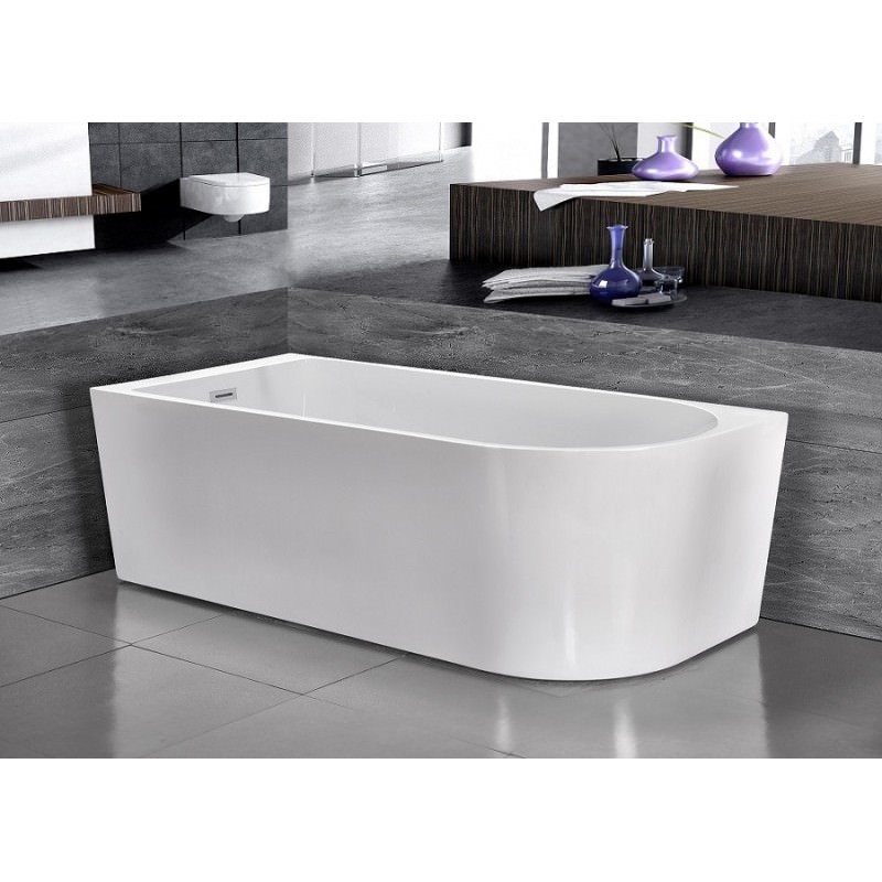 Ванна акриловая ESBANO Afina Right ESVAAFINR 170x80 белая в 100Kran: Широкий выбор и доступные цены.