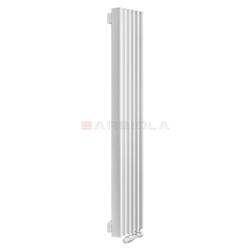 Вертикальный радиатор с нижним подключением Arbiola Compact V 102866 63 х 125 см белый матовый ral 9016 от интернет-магазина сантехники 100Kran!