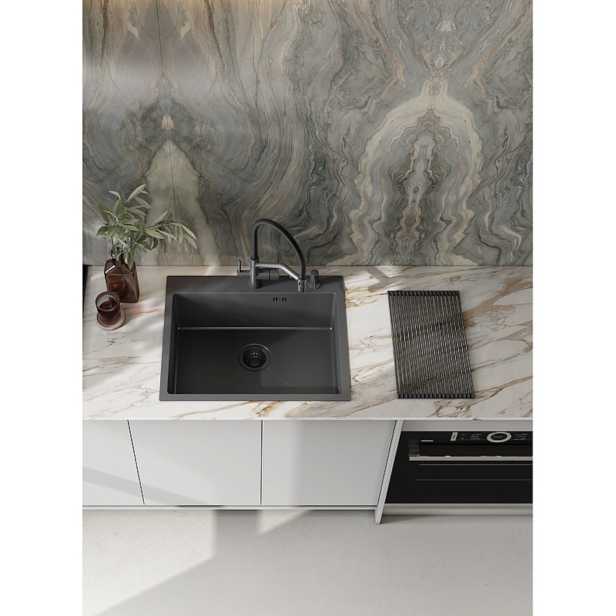 Кухонная мойка Raglo R700.5050.09 графит в 100Kran: Широкий выбор и доступные цены.