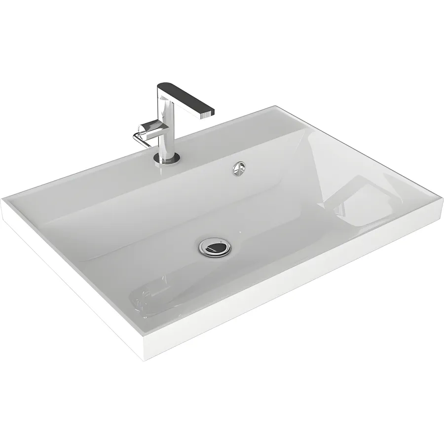 Раковина мебельная Style Line Andrea Classic 60 см ЛС-00000721 белая в 100Kran: Широкий выбор и доступные цены.