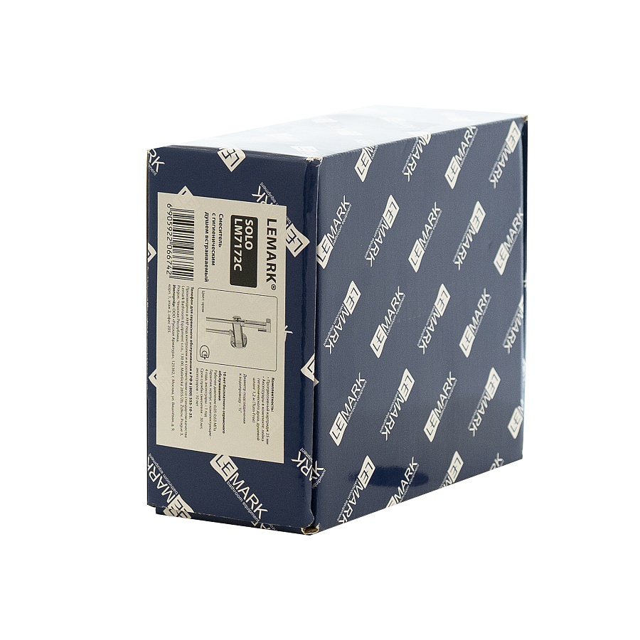 Гигиенический душ встраиваемый Lemark Solo LM7172C хром в 100Kran: Широкий выбор и доступные цены.