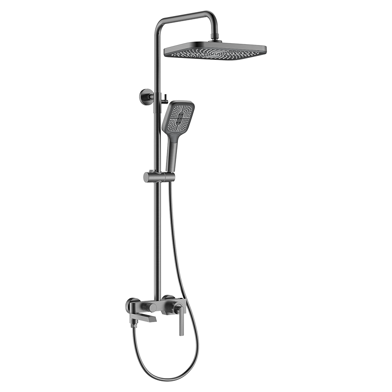 Душевая система FAUCET DREISER DL-08172-QH оружейная сталь в 100Kran: Широкий выбор и доступные цены.