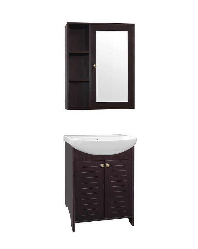 Зеркальный шкаф  Style Line Кантри 65 венге  ЛС-00000031 создать уют и комфорт, это просто!