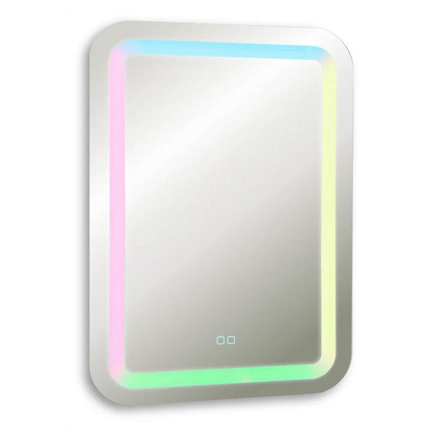 Зеркало с подсветкой Silver Mirrors Malta-RGB 55 х 80 см LED-00002511 разноцветное 100Kran: Широкий выбор и доступные цены.