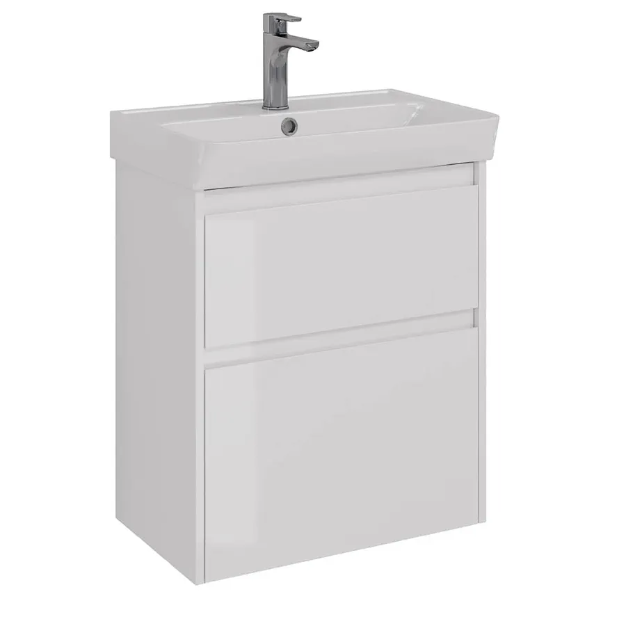Раковина мебельная Lemark NEON 60 см 551360 белая в 100Kran: Широкий выбор и доступные цены.