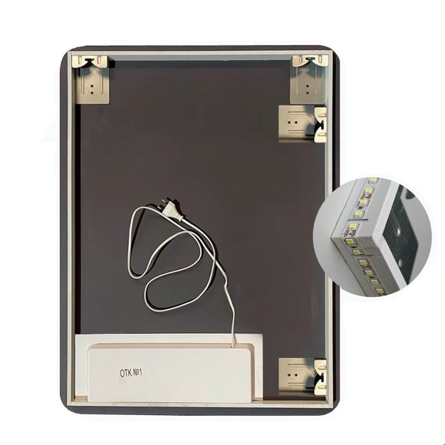 Зеркало с подсветкой Maretti Florenza FL146070P34EL 60x70 см 100Kran: Широкий выбор и доступные цены.