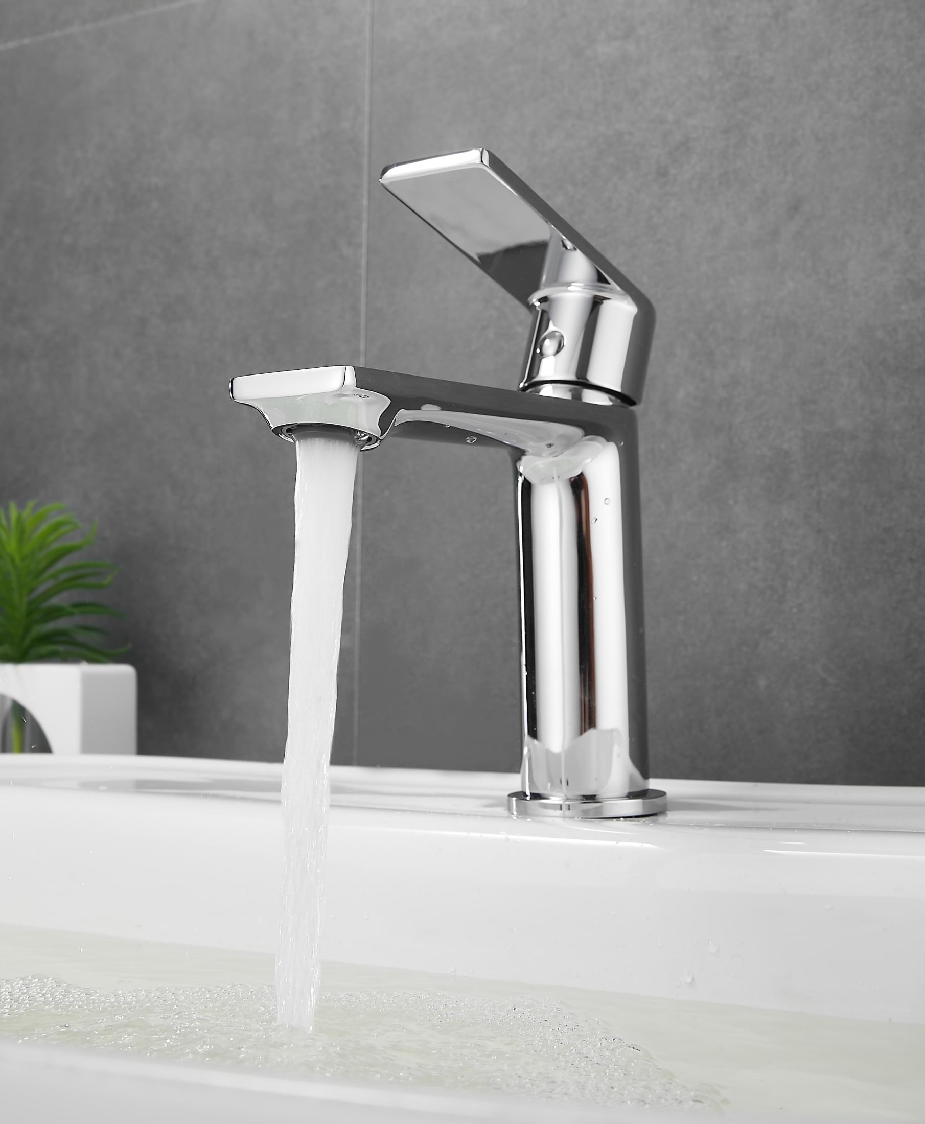 Смеситель для раковины Haiba HB10639 хром в 100Kran: Широкий выбор и доступные цены.