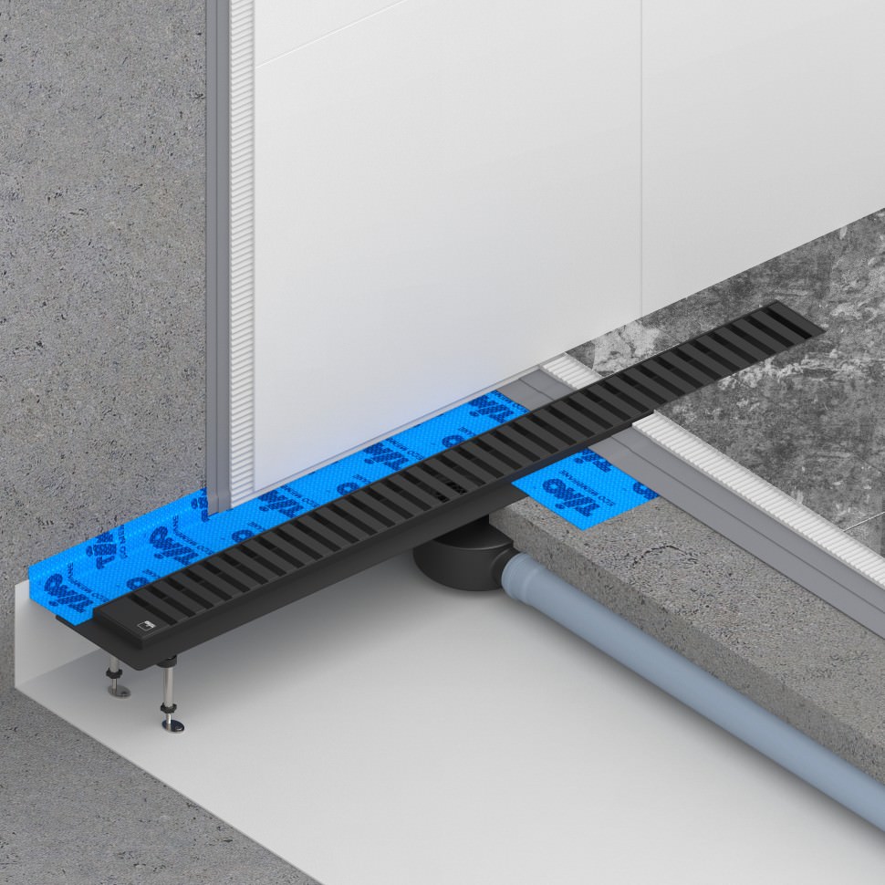 Душевой лоток TIMO Drain System DS230106/03 черный в 100Kran: Широкий выбор и доступные цены.