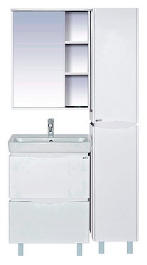 Зеркальный шкаф с подсветкой Misty Венера 55 левый белый П-Внр04055-01СвЛ создать уют и комфорт, это просто!