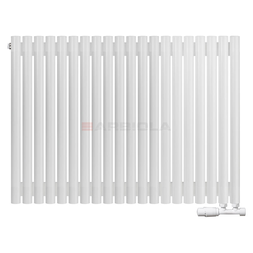 Вертикальный радиатор с нижним подключением Arbiola Iris V 108659 99,2 х 70 см ral classic от интернет-магазина сантехники 100Kran!