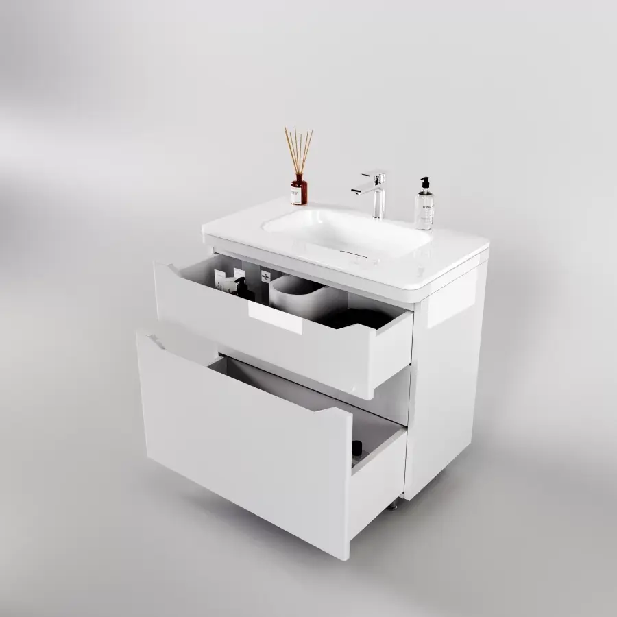 Раковина мебельная Style Line Марелла 70 см El Fante СС-00002368 белая в 100Kran: Широкий выбор и доступные цены.
