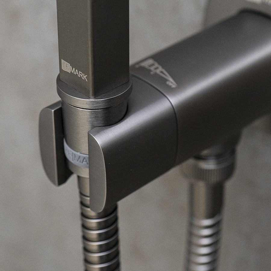 Гигиенический душ встраиваемый Lemark Solo LM7172GM графит в 100Kran: Широкий выбор и доступные цены.