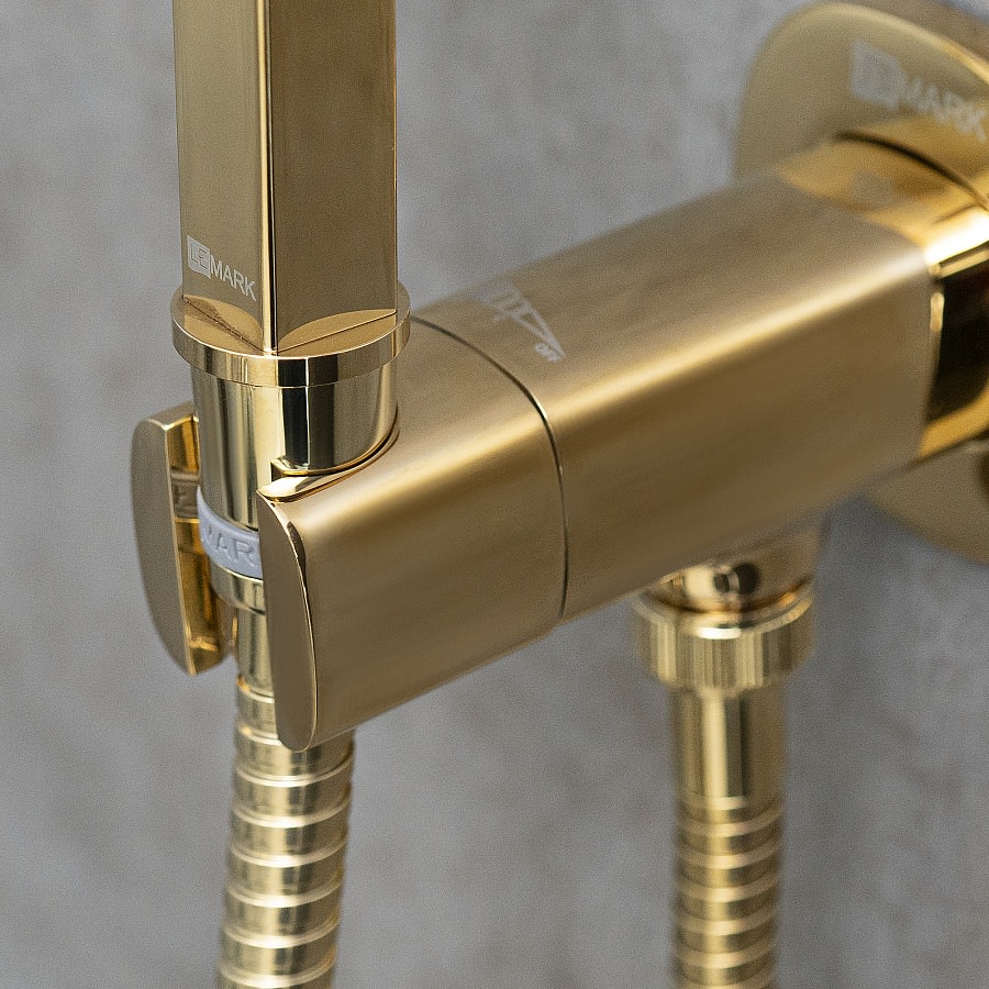 Гигиенический душ встраиваемый Lemark Solo LM7172G золото в 100Kran: Широкий выбор и доступные цены.