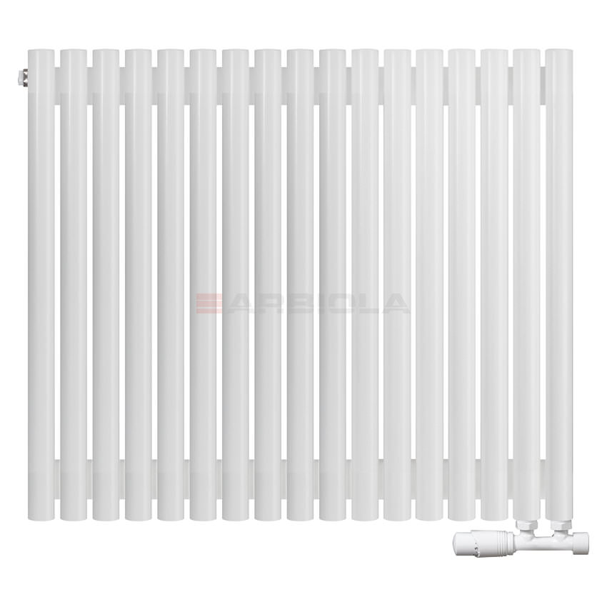 Вертикальный радиатор с нижним подключением Arbiola Iris V 108650 84,2 х 70 см ral classic от интернет-магазина сантехники 100Kran!