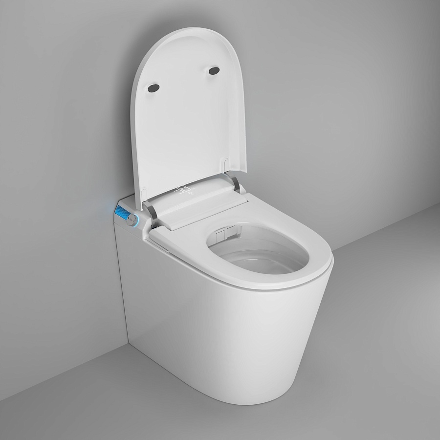 Унитаз приставной Grossman Smart GR-PR-5702 белый в 100Kran: Широкий выбор и доступные цены.