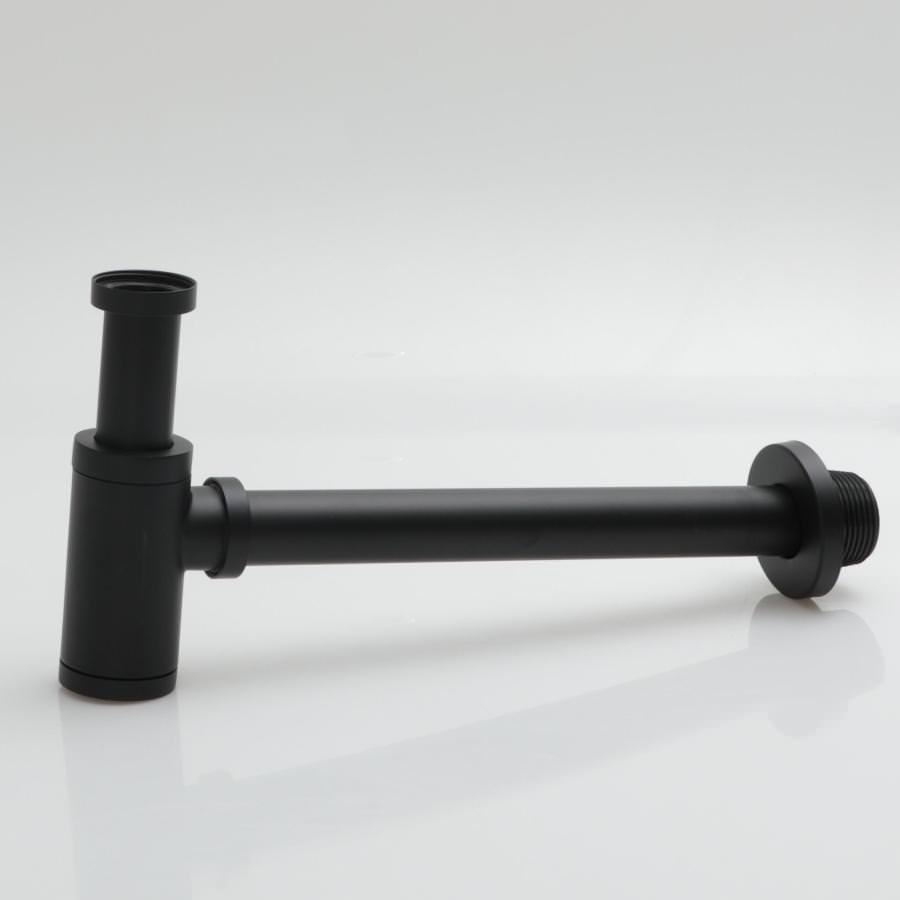 Сифон для раковины Point PN000Z2BM черный матовый в 100Kran: Широкий выбор и доступные цены.