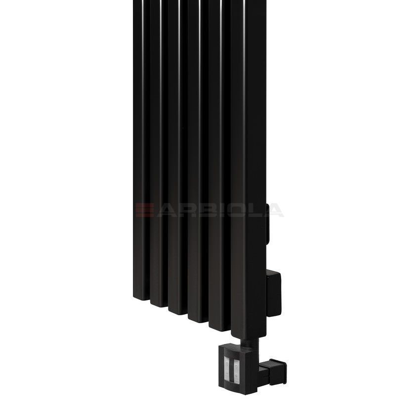 Полотенцесушитель электрический Arbiola Ritmo EV 111554 94 х 125 см черный матовый ral 9005 в 100Kran: Широкий выбор и доступные цены.