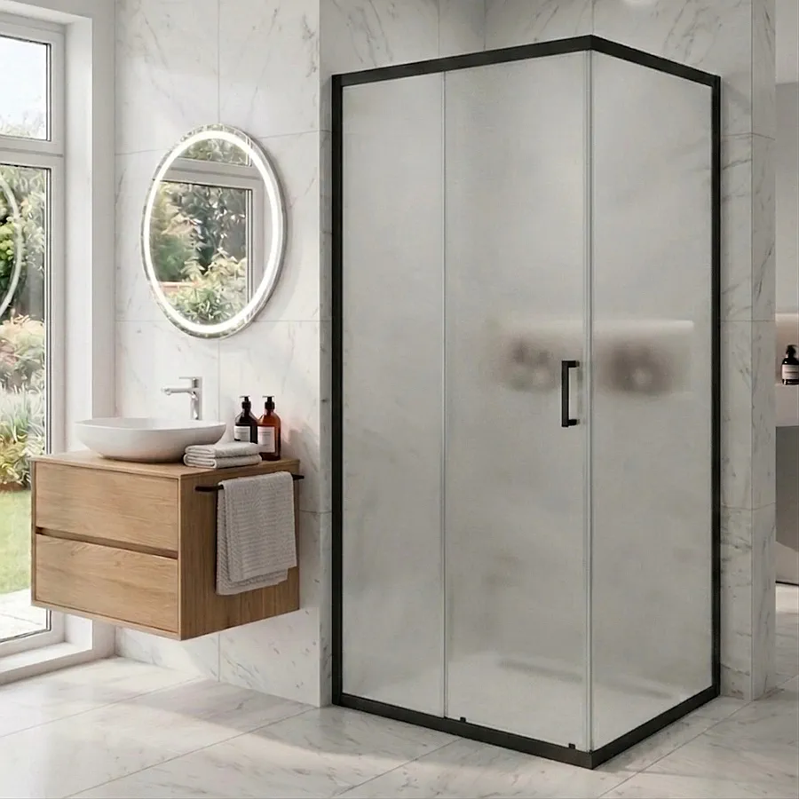 Душевой уголок MaybahGlass MGY-1958-6 140x50x195 см стекло сатин в 100Kran: Широкий выбор и доступные цены.