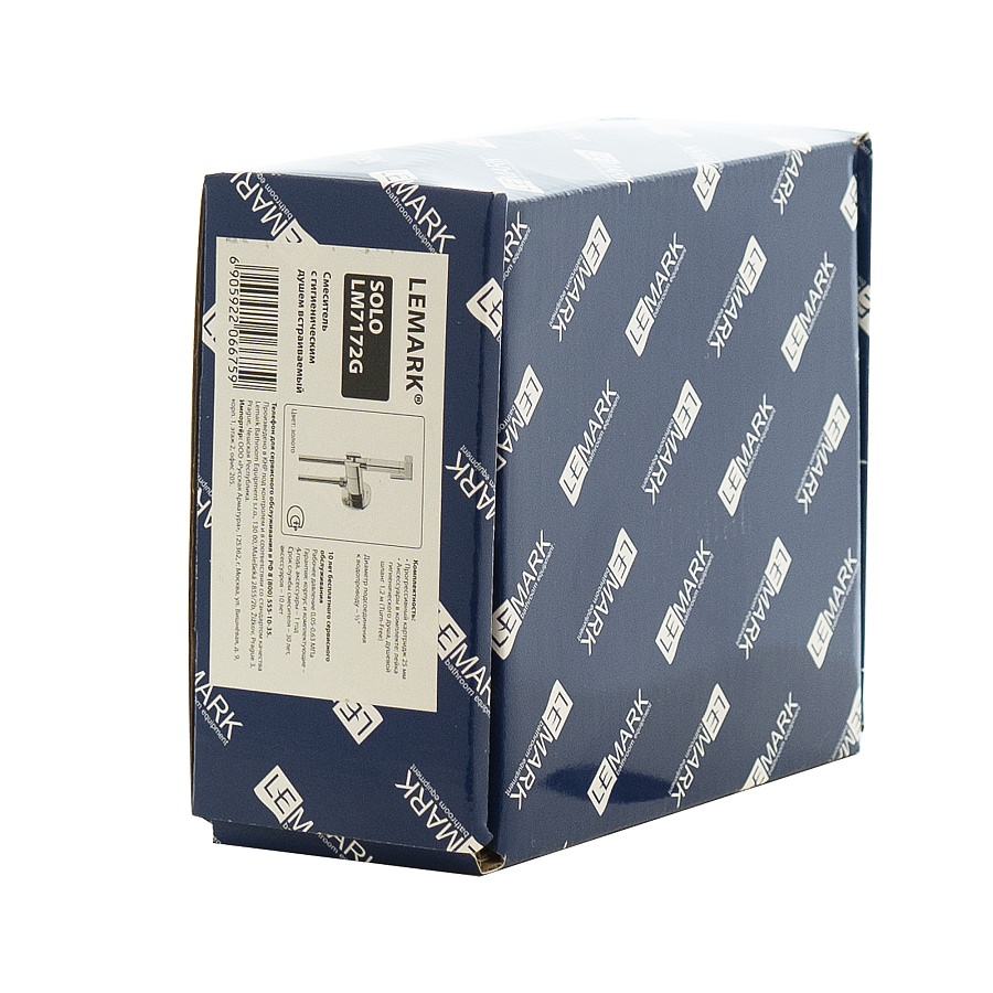 Гигиенический душ встраиваемый Lemark Solo LM7172G золото в 100Kran: Широкий выбор и доступные цены.