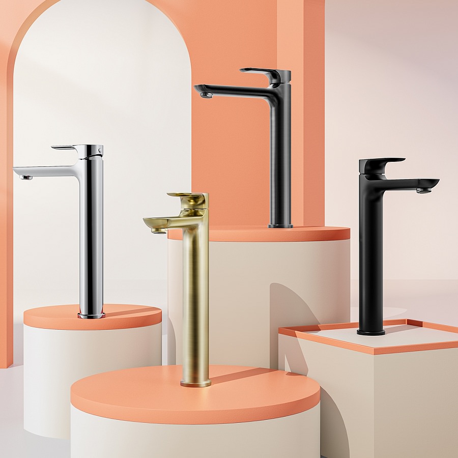 Смеситель для раковины Raglo R03.15 хром в 100Kran: Широкий выбор и доступные цены.