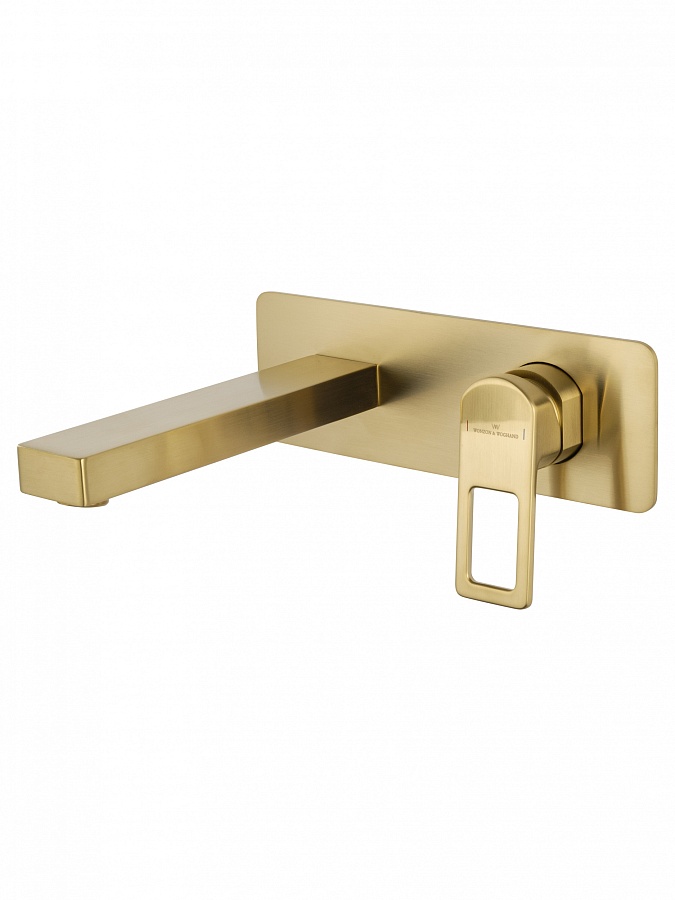 Смеситель для раковины Wonzon & Woghand FRAME WW-88869010-BG брашированное золото в 100Kran: Широкий выбор и доступные цены.