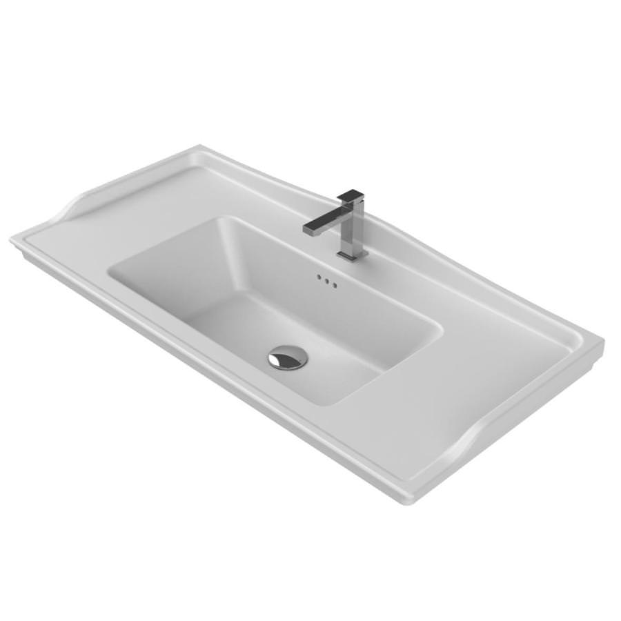 Раковина мебельная CeraStyle Kapadokya 100 см 036500-u-01 белая в 100Kran: Широкий выбор и доступные цены.