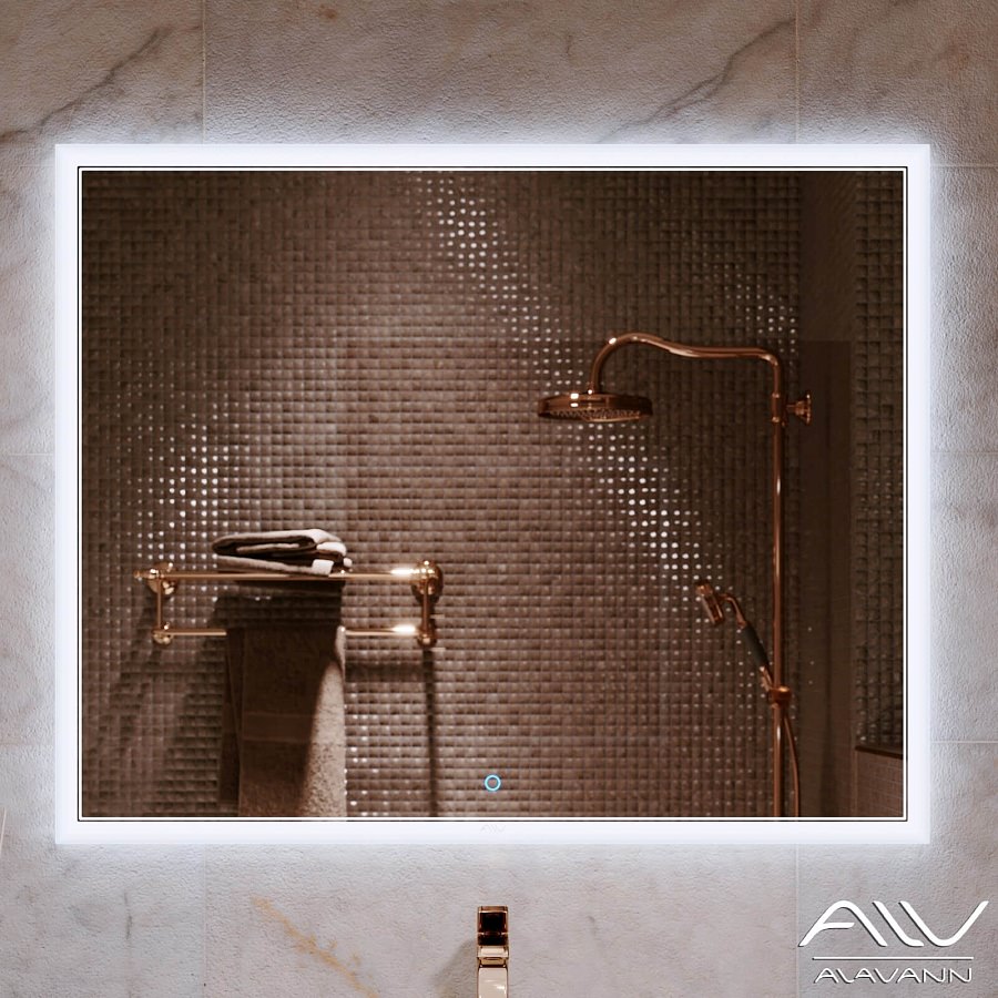 Зеркало с подсветкой Alavann Emma 100 см ALV0060001 100Kran: Широкий выбор и доступные цены.