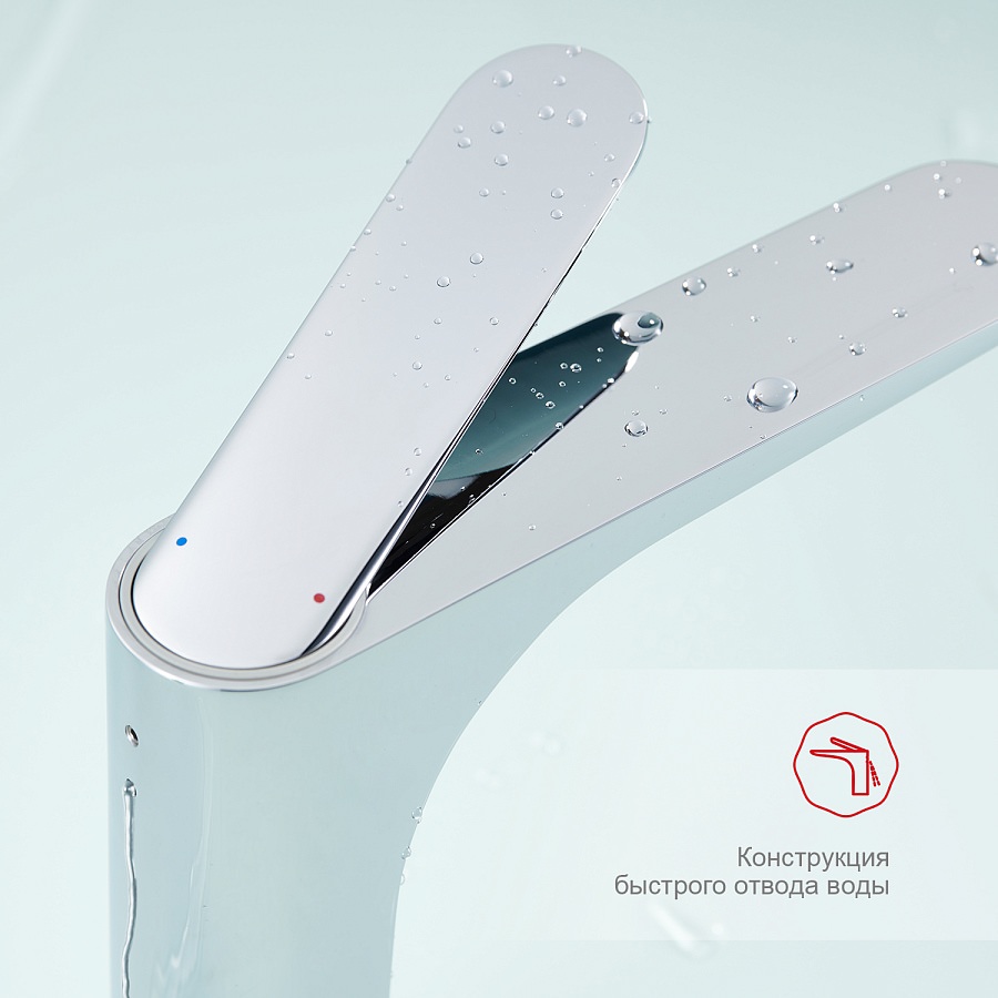 Смеситель для раковины Raglo R21.10 хром в 100Kran: Широкий выбор и доступные цены.