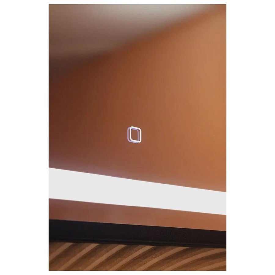 Зеркало с подсветкой Silver Mirrors Мальталофт 60 х 80 см LED-00002353 черное 100Kran: Широкий выбор и доступные цены.