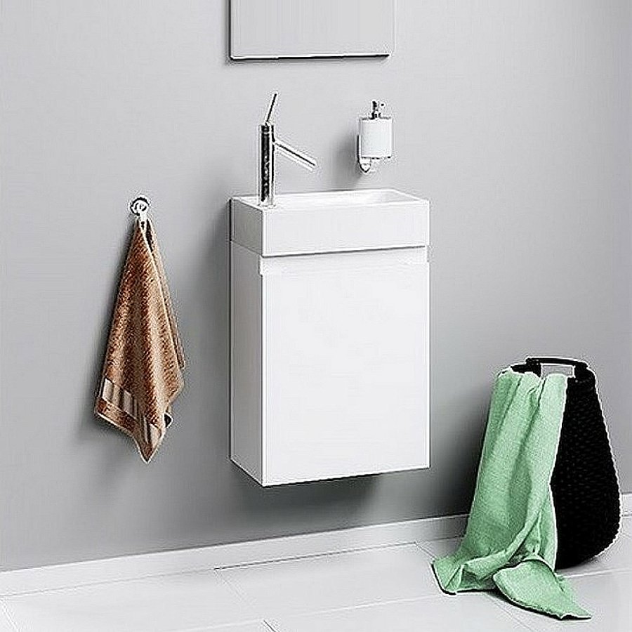 Тумба под раковину Aqwella Леон 40 Ln-MP.01.04/W подвесная белая в 100Kran: Широкий выбор и доступные цены.