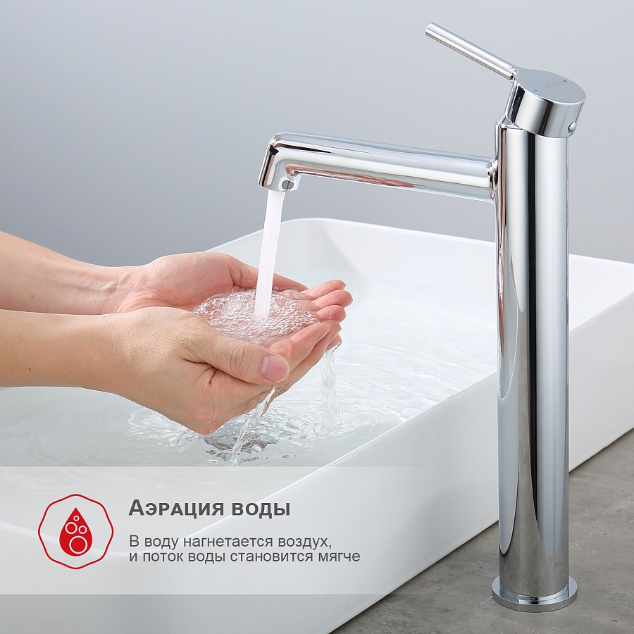 Смеситель для раковины Raglo R20.15 хром в 100Kran: Широкий выбор и доступные цены.