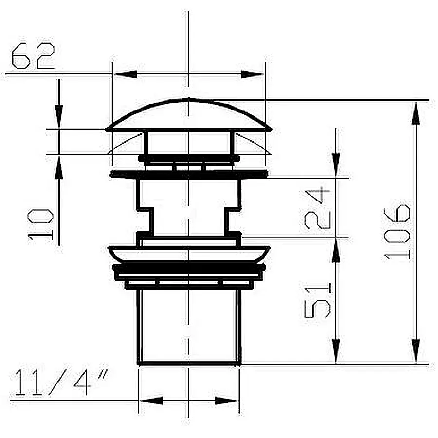 Донный клапан Bronze de Luxe 21984 Дракон бронза в 100Kran: Широкий выбор и доступные цены.