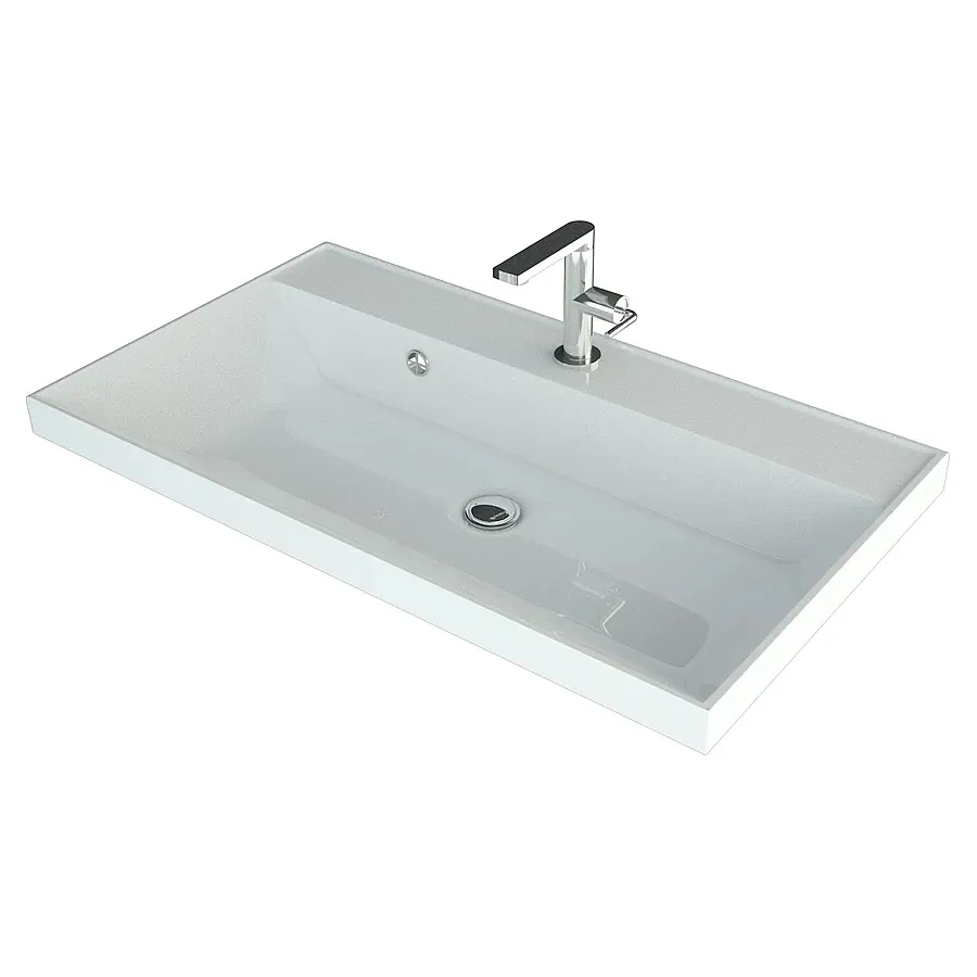 Раковина мебельная Style line ASTI 70 см СС-00002472 жасмин в 100Kran: Широкий выбор и доступные цены.