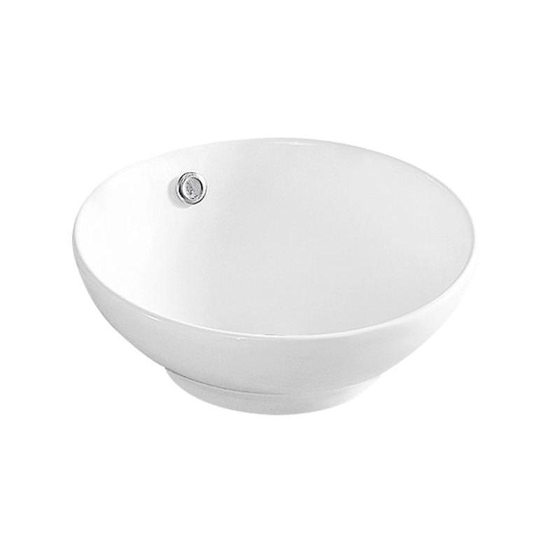 Раковина накладная D&K Matrix 40,5 см DT1390516 белая в 100Kran: Широкий выбор и доступные цены.
