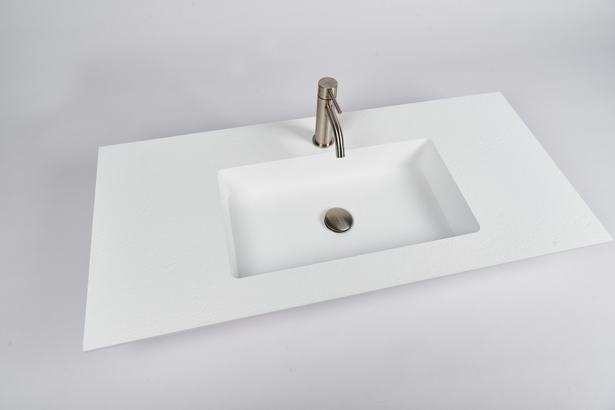 Раковина мебельная ACQUABELLA INTEGRA SF SLATE 100 BLANCO белый в 100Kran: Широкий выбор и доступные цены.