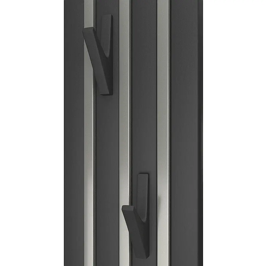 Полотенцесушитель электрический Point Пиано PN19722BC 15x120 диммер слева черный хром в 100Kran: Широкий выбор и доступные цены.