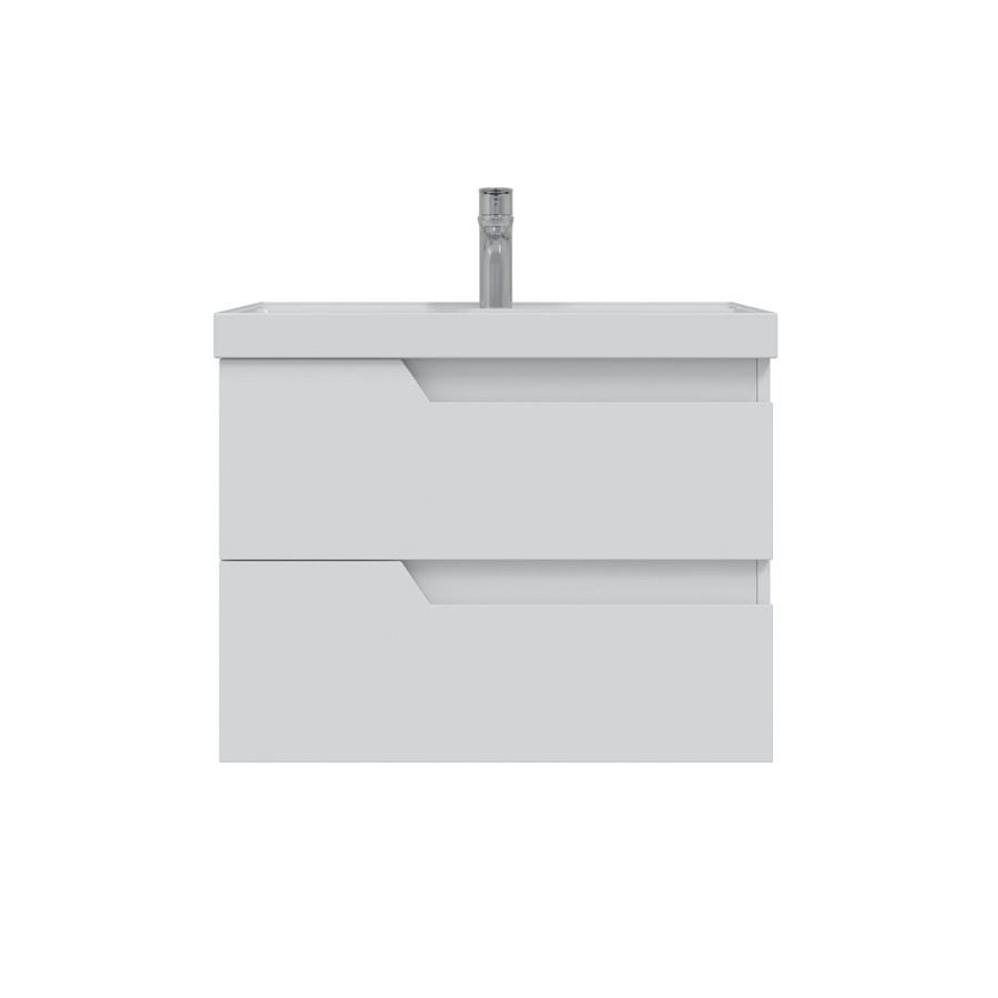 Тумба под раковину подвесная СаНта Антарес 70 см 700518 белая в 100Kran: Широкий выбор и доступные цены.