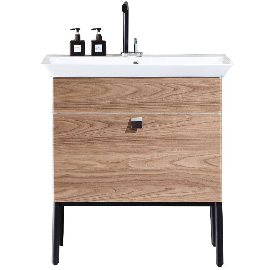 Тумба напольная с раковиной Maxonor Pure Life SALON ART 70 см PL-MC13-71-BN орех светлый в 100Kran: Широкий выбор и доступные цены.