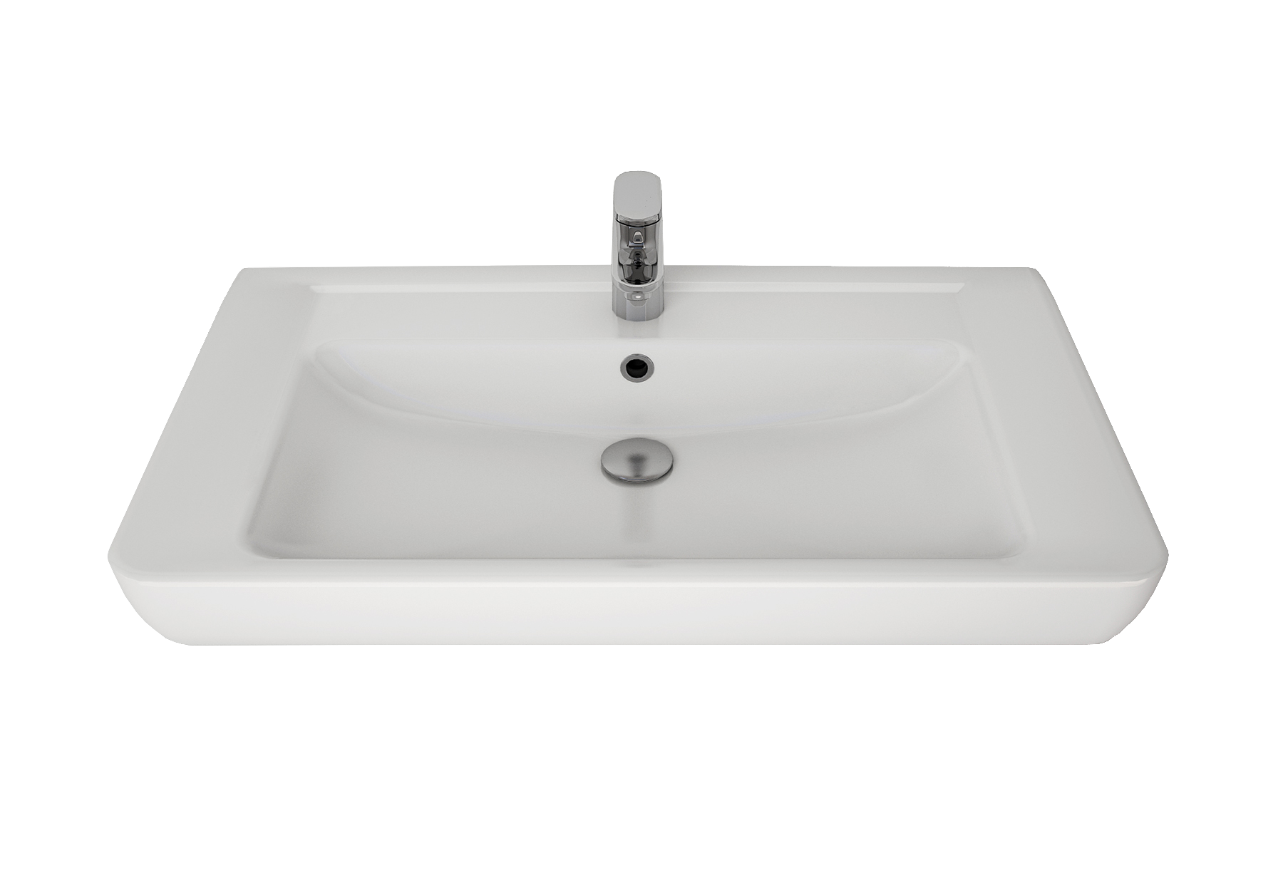 Мебельная раковина  Dreja Q 80 см  белый 192185 в 100Kran: Широкий выбор и доступные цены.