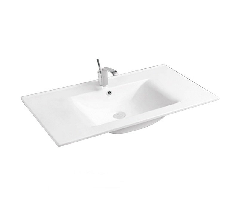 Раковина врезная  CeramaLux 807-80 81,5 см белая в 100Kran: Широкий выбор и доступные цены.
