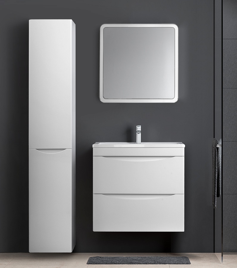 Пенал напольный Style Line 30 см  Бергамо СС-00002326 антискрейтч белый в 100Kran: Широкий выбор и доступные цены.