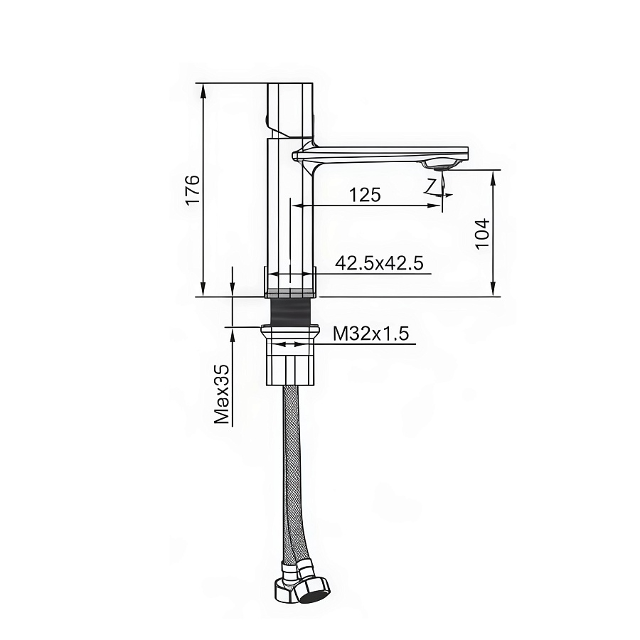 Смеситель для раковины Maretti Lorenza LR32RF842 хром в 100Kran: Широкий выбор и доступные цены.