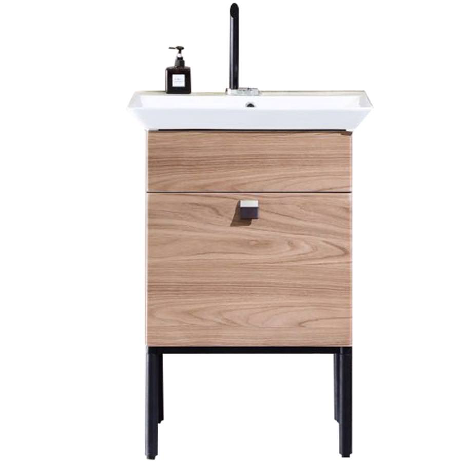 Тумба напольная с раковиной Maxonor Pure Life SALON ART 50 см PL-MC13-51-BN орех светлый в 100Kran: Широкий выбор и доступные цены.