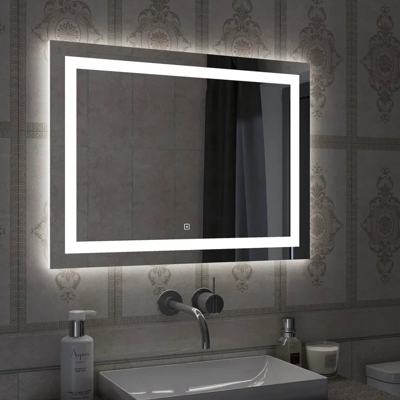 Зеркало с подсветкой "Rimini Led" 800х600  100Kran: Широкий выбор и доступные цены.