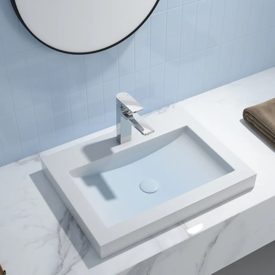 Смеситель для раковины FAUCET DREISER RH-G3001-CP хром в 100Kran: Широкий выбор и доступные цены.
