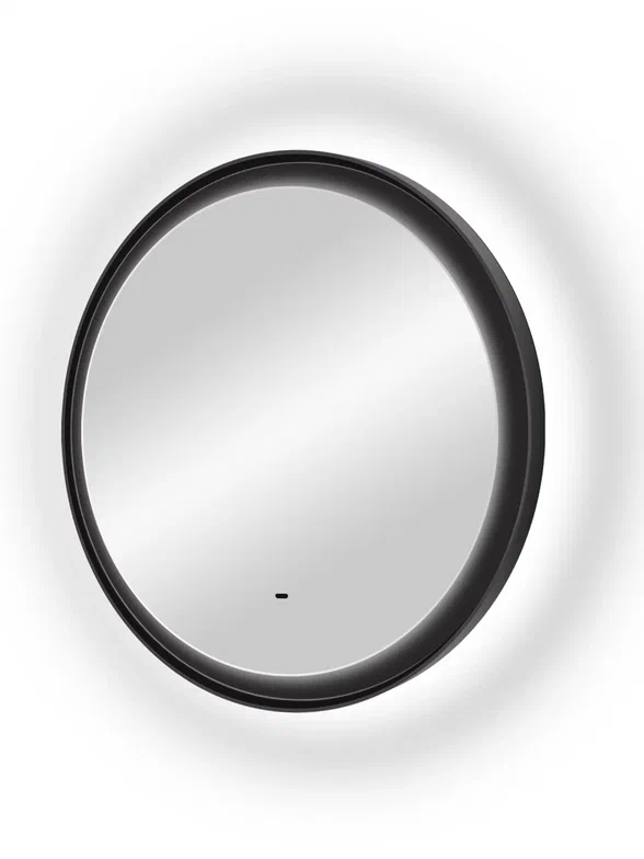 Зеркало с подсветкой "Planet Black Led" D 700 с бесконтактным сенсором  100Kran: Широкий выбор и доступные цены.