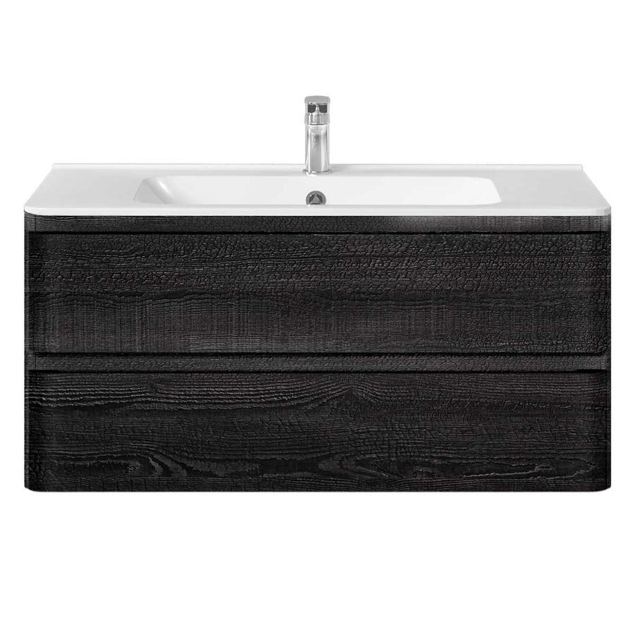 База под раковину Vincea Vico 100 см подвесная 2 выкатных ящика soft close Carbone в 100Kran: Широкий выбор и доступные цены.