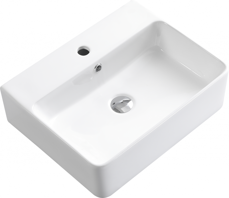 Раковина накладная ESBANO 52 см ESRNCIRC52W CIRCON-52 (white) белый в 100Kran: Широкий выбор и доступные цены.