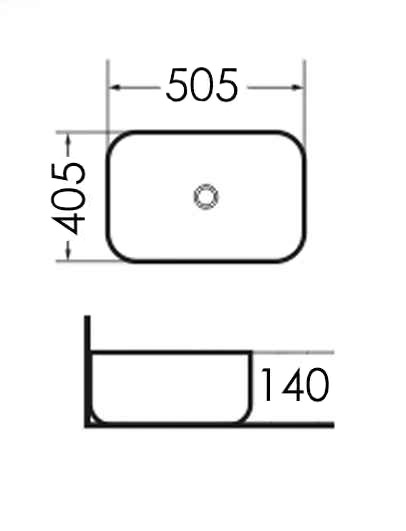 Раковина накладная Grossman Style GR-3020 50,5х40,5х14 см белая в 100Kran: Широкий выбор и доступные цены.