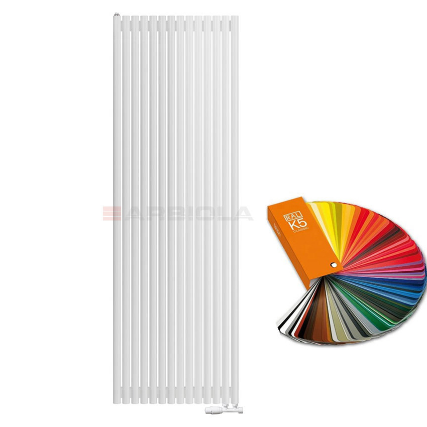 Вертикальный радиатор с нижним подключением Arbiola Iris V 108980 69,2 х 220 см ral classic от интернет-магазина сантехники 100Kran!